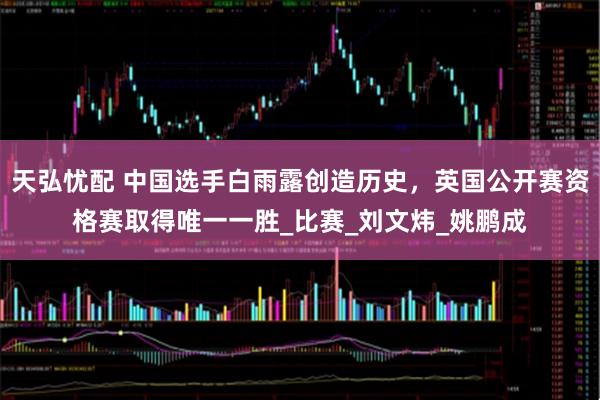 天弘忧配 中国选手白雨露创造历史，英国公开赛资格赛取得唯一一胜_比赛_刘文炜_姚鹏成