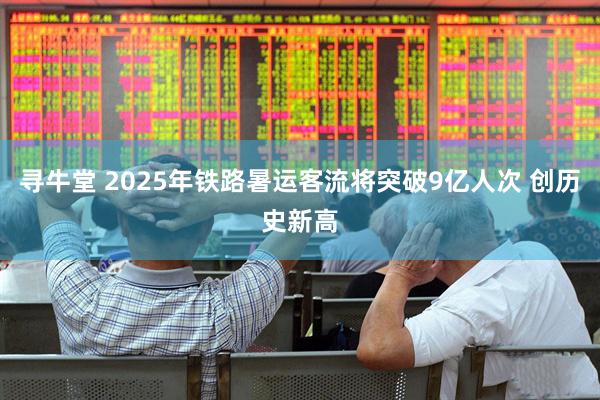 寻牛堂 2025年铁路暑运客流将突破9亿人次 创历史新高