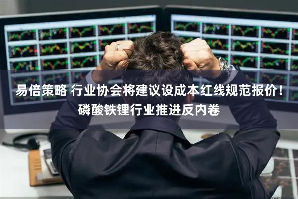 易倍策略 行业协会将建议设成本红线规范报价！磷酸铁锂行业推进反内卷